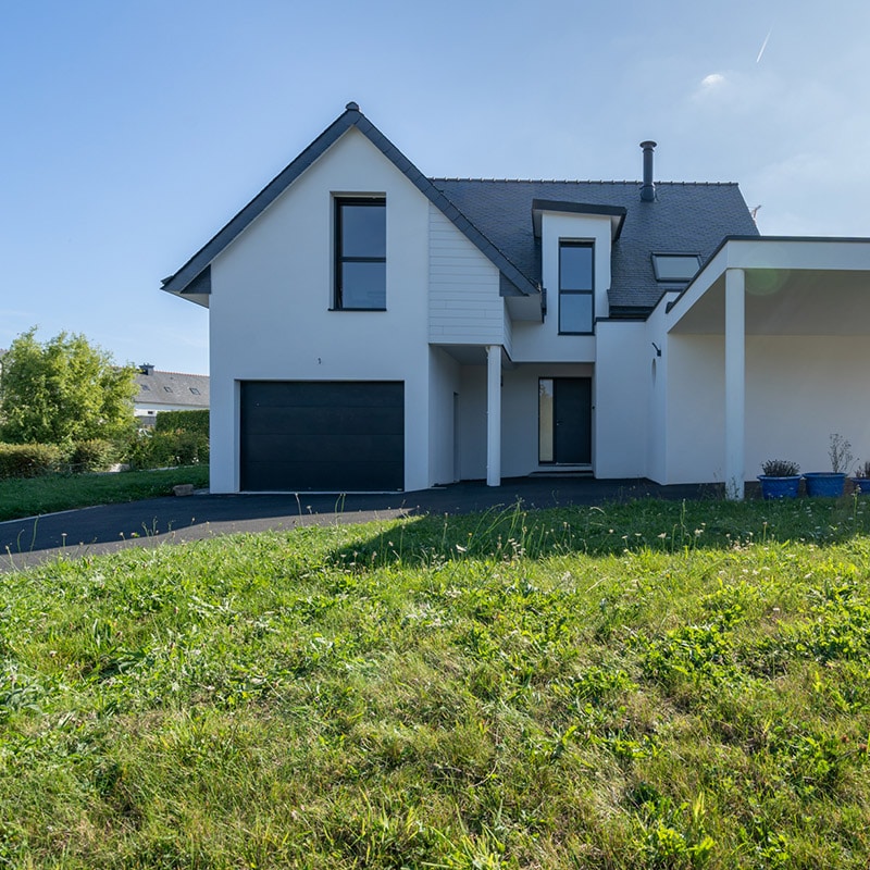 Maison garage préau