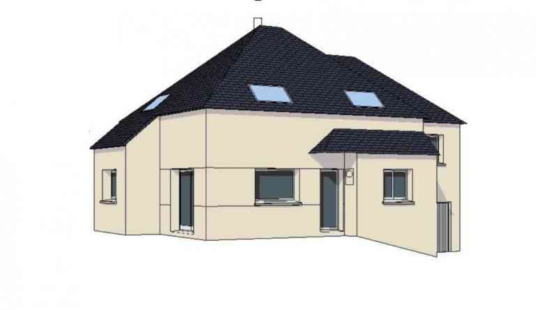 Budget maison entre 150 000 et 170 000 € - Maison avec 4 chambres
