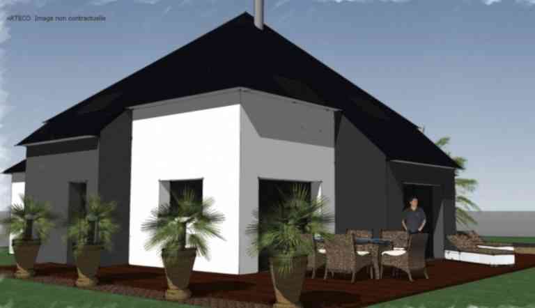 Budget maison entre 150 000 et 170 000 € - Maison avec 4 chambres