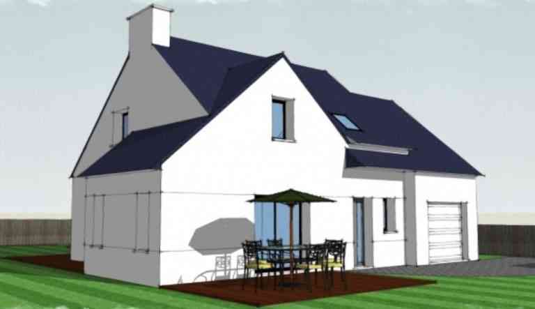Budget maison entre 150 000 et 170 000 € - Maison avec 4 chambres