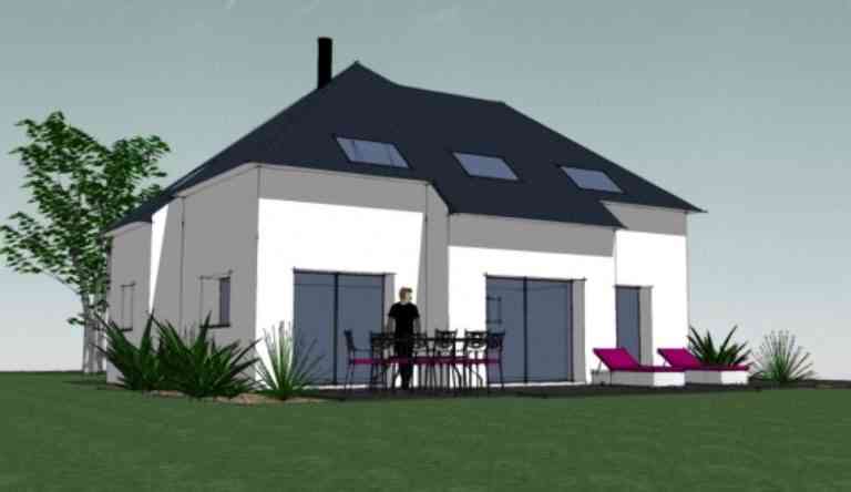 Budget maison entre 170 000 et 190 000 € - Maison avec 4 chambres